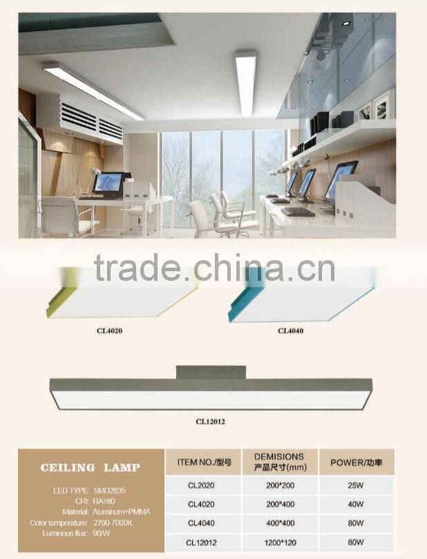 80W 120CMX20CM SIMPLE STYLE ceiling lamp