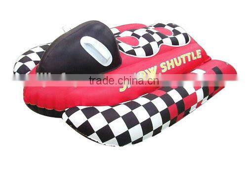 Inflatable snow ski tube with high quality, two person snow tube,PVC floating snow tube ,Giant water park tube