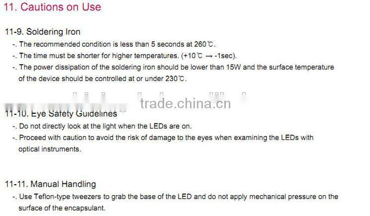 Ultraviolet 350mA-700mA Epileds Chip 1W - 3W 3535 SMD LED Diode 390nm