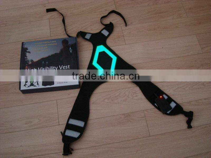 outdoors EL safety belt / outdoors el Flash vest / outdoors el light belt