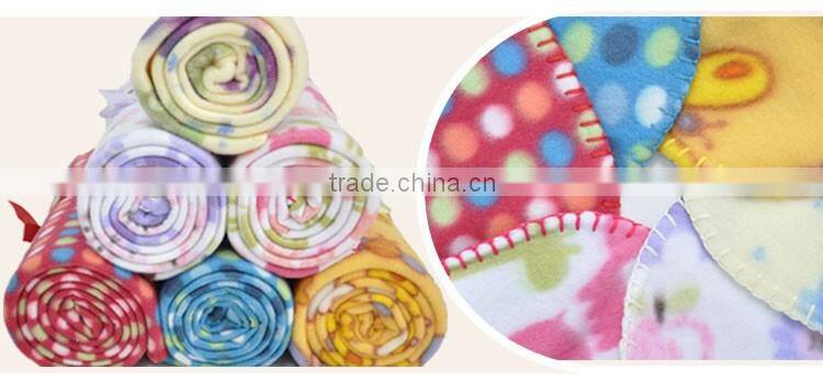 Hot Selling Polyester Girl Printed Blanket