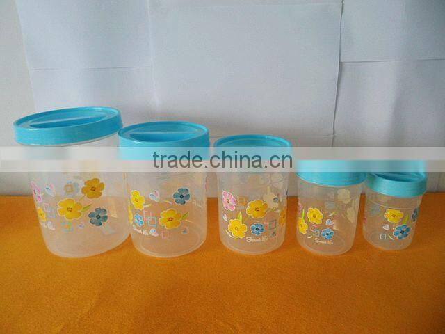 Manufacturers selling Five sets of plastic storage box