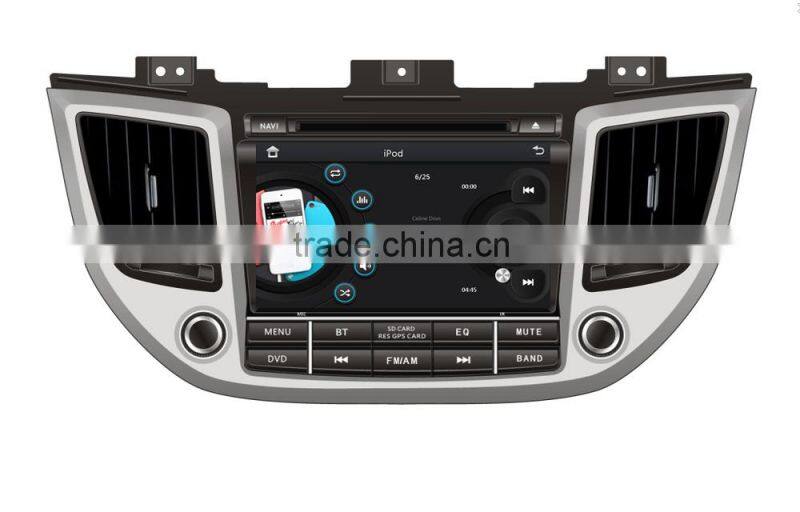 car multimedia for hyundai ix35 2015 with CD player car rear view camera headrest monitor 1080P 10disc