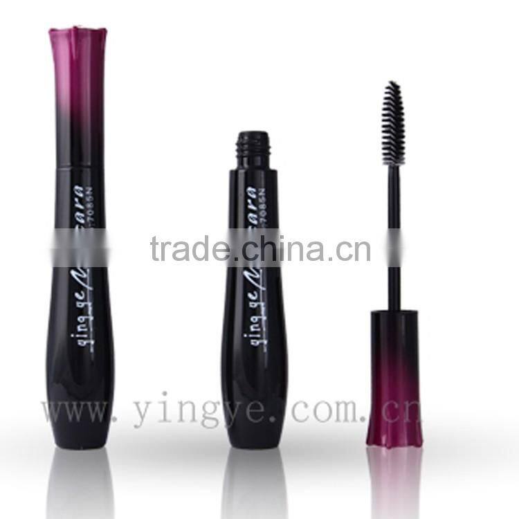 Big capacity plastic vials with special caps mascara cosmetic tube