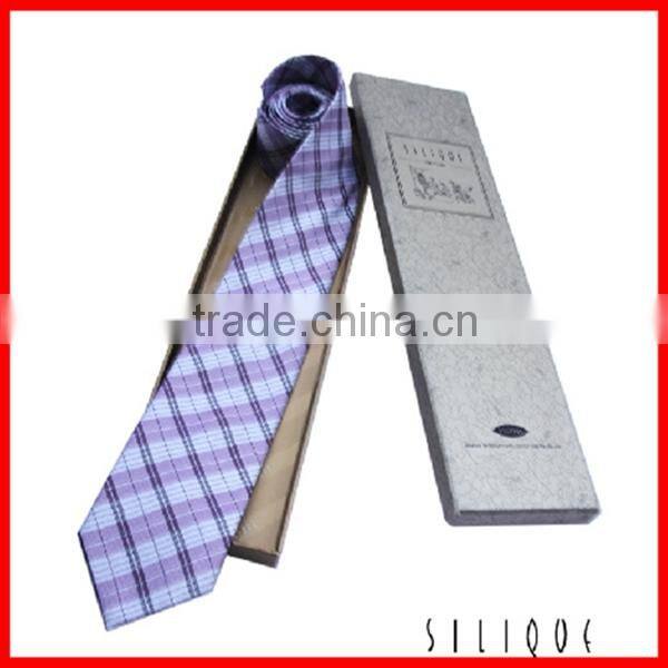 Luxury White Custom Cardboard Tie Gift Packaging Box Wholesale