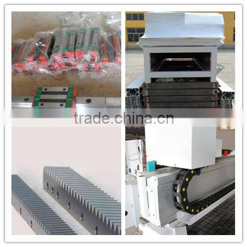 cnc woodworking engraving machine with Japan Yaskawa servo motor