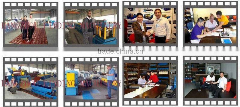 galvanized steel roof tile plate roll forming machine