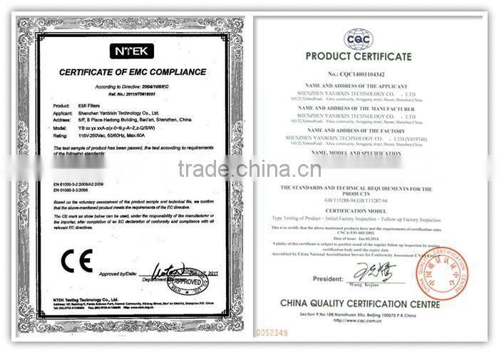 High Performance Single Phase Double Stage EMC Filter