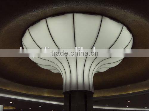 Decorative stretch pvc ceiling film