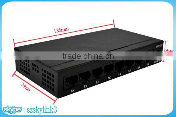 8 port 10/100M Fast Ethernet Network Switch