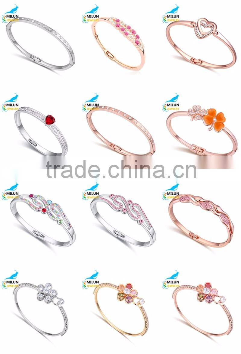 Latest Design High Quality Punk Style Iron Cuff Bangle Bracelet For Women