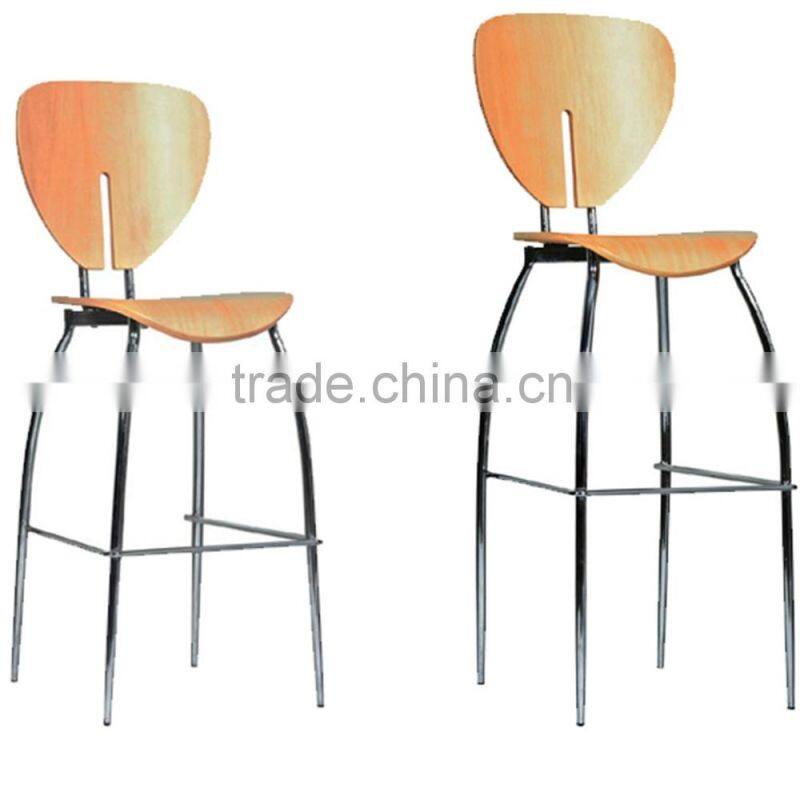 TDC-081h bentwood fastfood restaurant chair bentwood dining barchair barstool