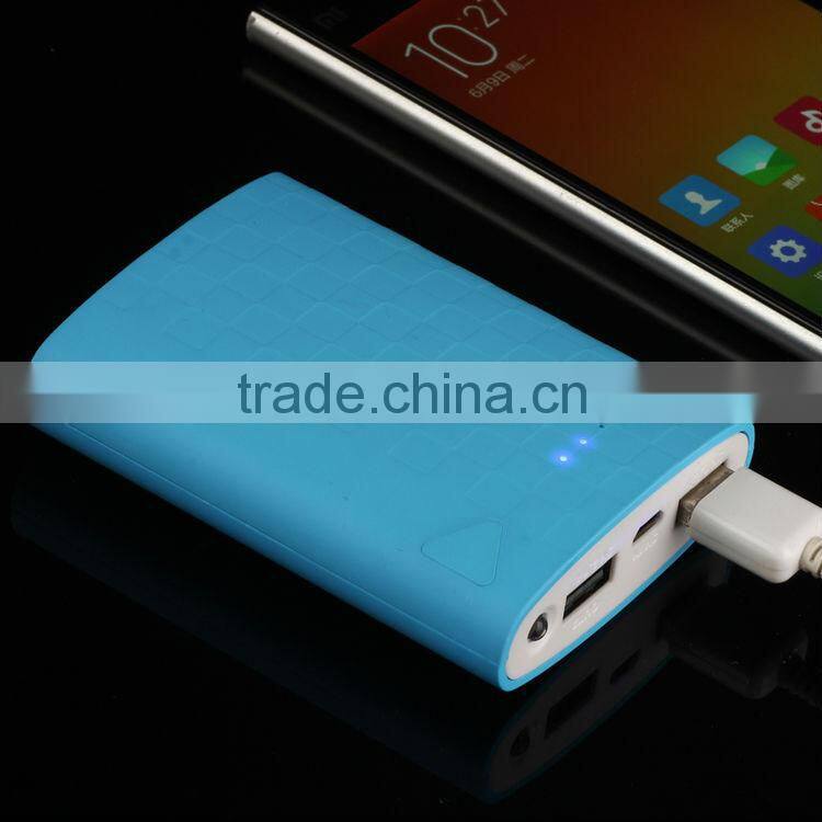 hot sale in america market oem plastic dual USB definition power bank for xiaomi