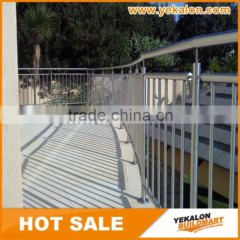 Stainless Steel Railing for Road and Staircase with pipe style