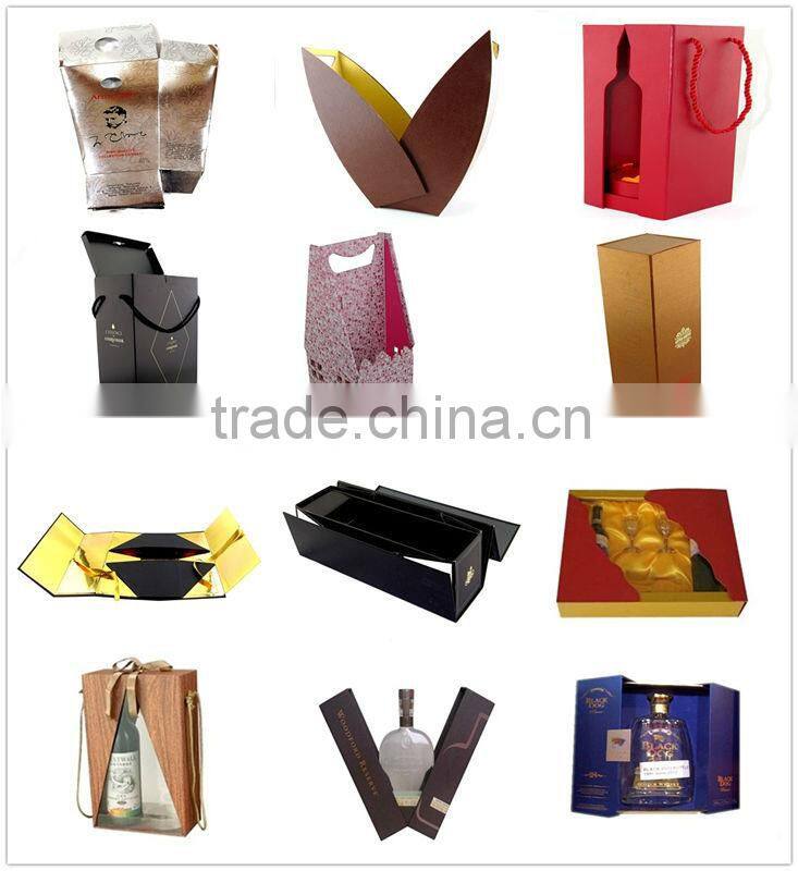 2013 New product liquor wine bottle display box