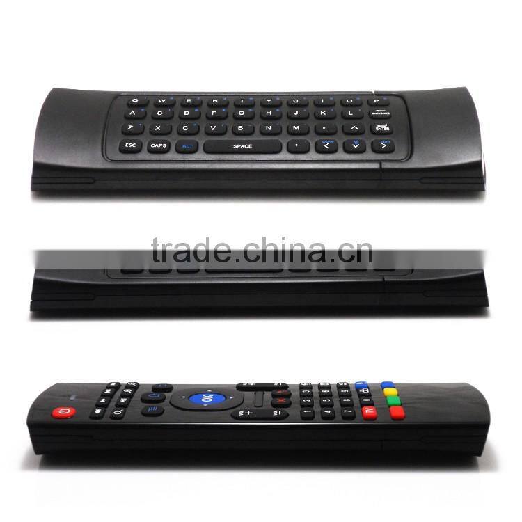 Hot sale wireless keyboard 2.4g mx3 air mouse for android tv box and mini pc