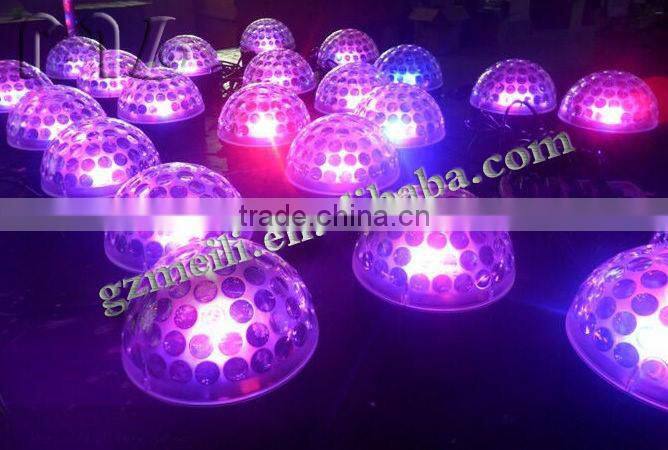 LED small pattern/spot dmx rgb crystal magic ball for sale