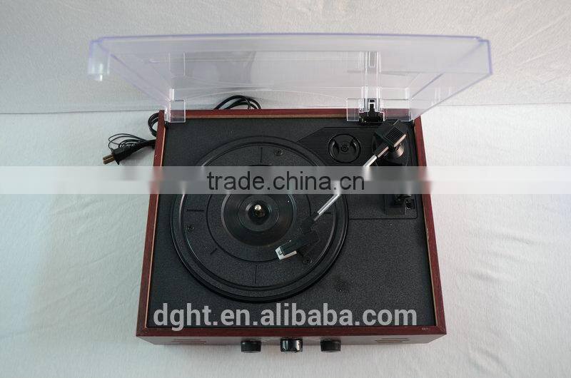 whole sale SDcard MP3 wooden retro antique gramophone