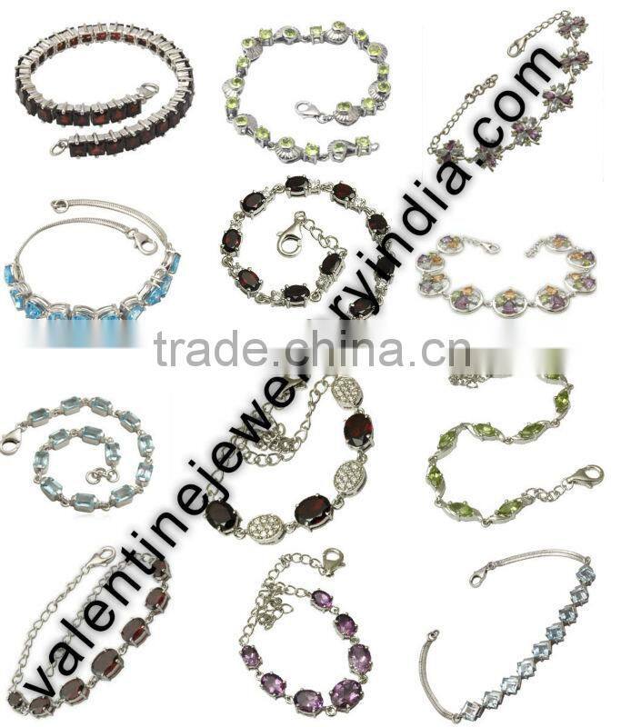 peridot bracelet design, 925 sterling silver bracelets, snake shaped bracelet in silver