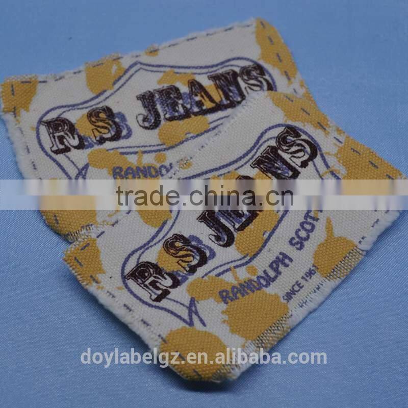 100% cotton care labels