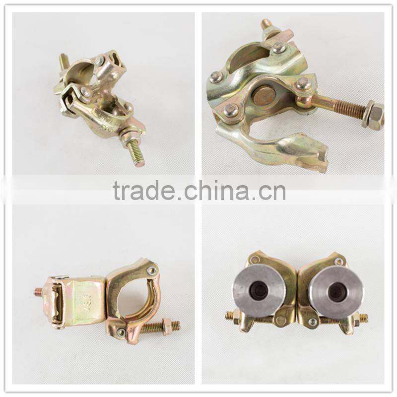 Types of scaffolding Pipe clamps/galvanized punched clamps