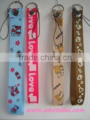 2012 new design printed grosgrain lanyards
