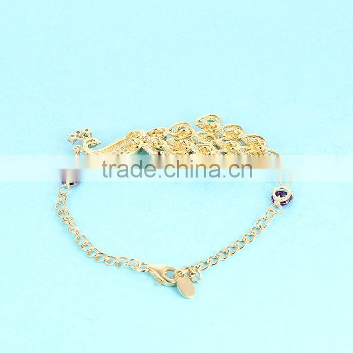 Gold Plated Jewelry Wholesale China Anchor Bracelet SBG652Y