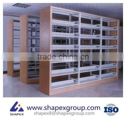 china book storage shelf iron rack shelves