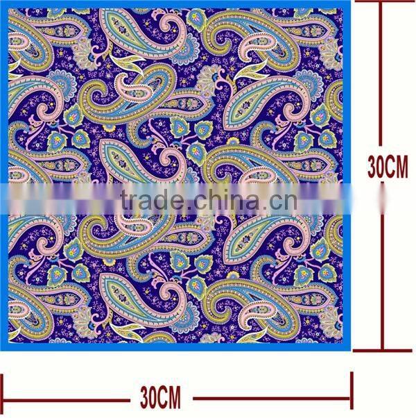 2016 pocket square case, pocket square gifts, custom print pocket square with logo DPS007