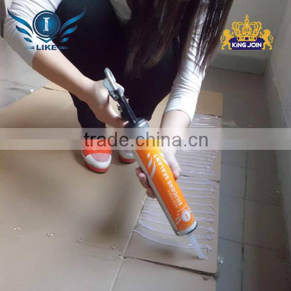 Silicone sealant adhes