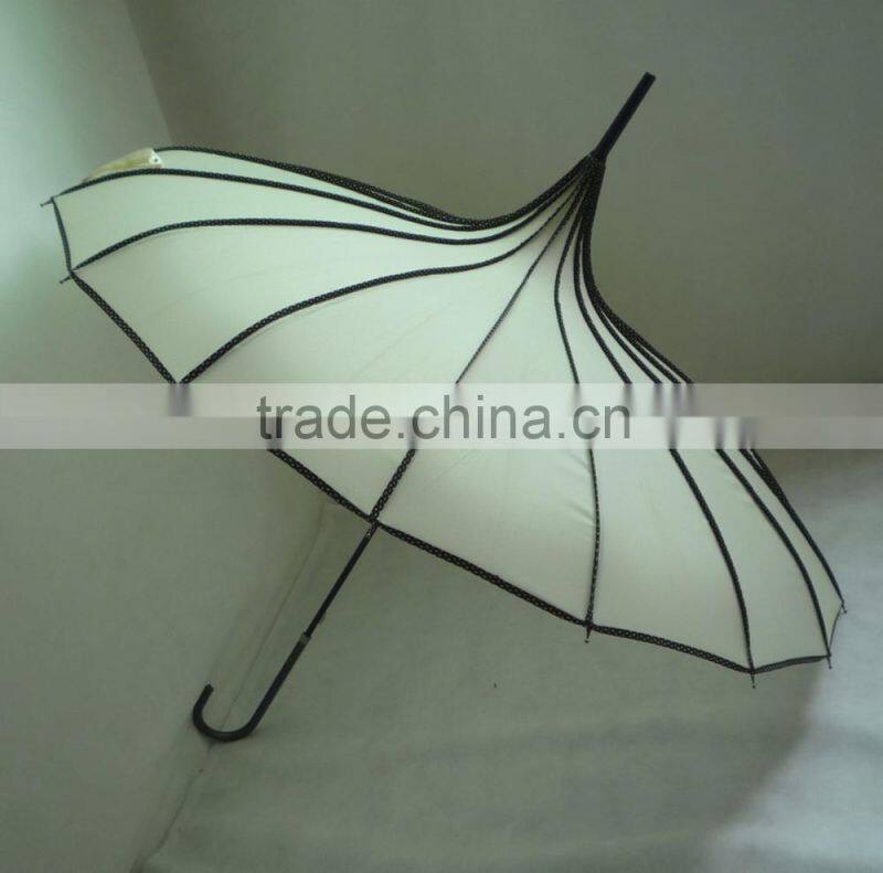 Lady pagoda umbrella frame,wedding umbrella