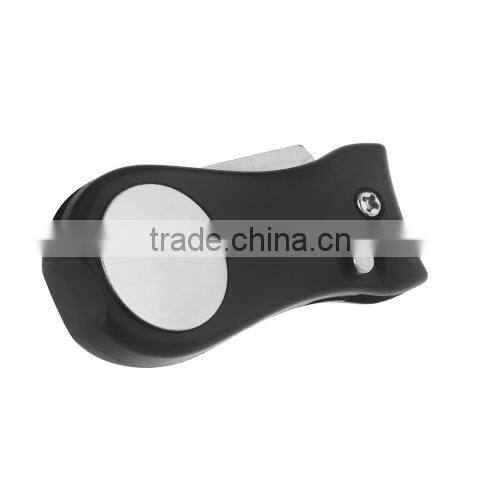 Golf Ball Marker Pitch Mark Green Divot Repair Switchblade Tool Golfer Kit Lightweight Portable