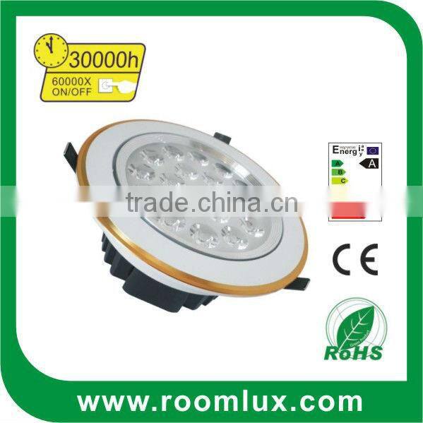 famous worldwide LED downlight & ceiling light 15W Dia150X44mm