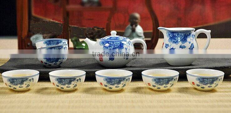 Hot selling ceramic cheap chinese porcelain tea set