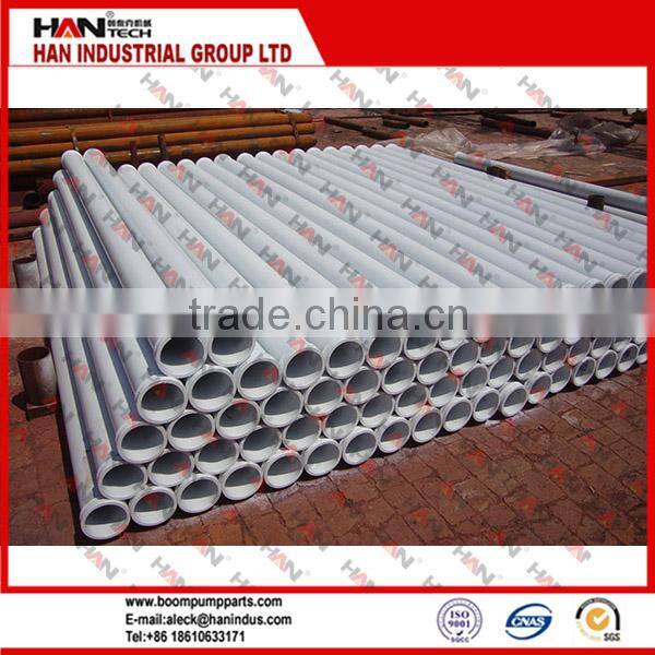 DN125*3m Reinforced Concrete Pump Pipe ST52 steel pipe Putzmeister SCHWING spare parts