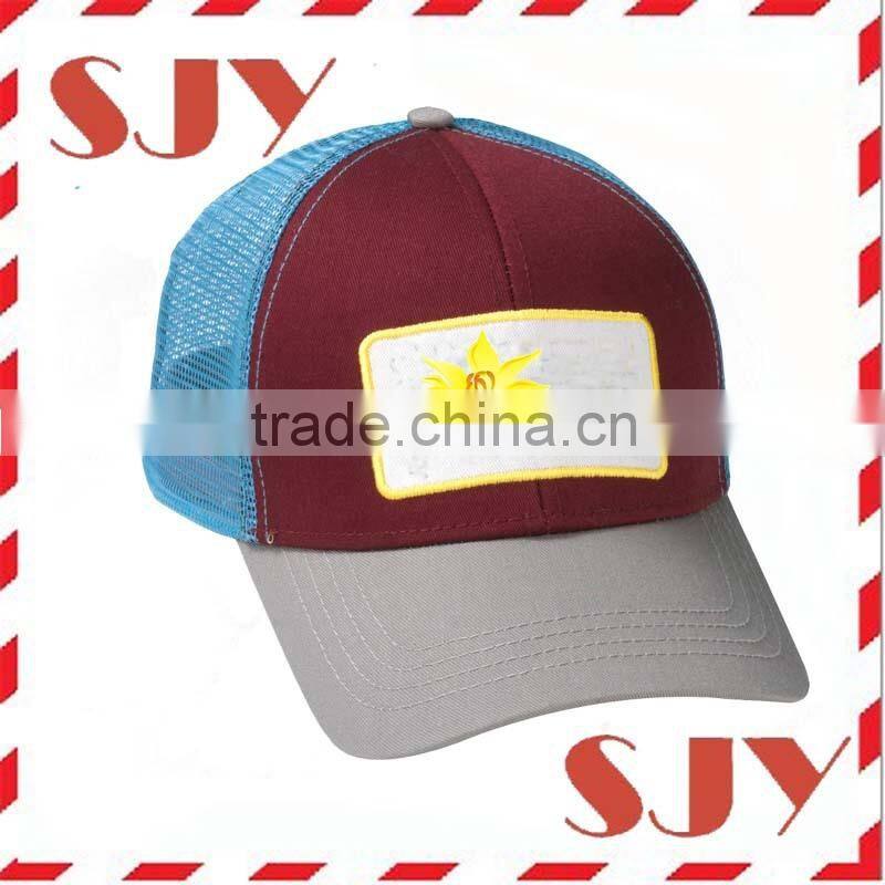 Korean fashion embroideryed custom women golf caps