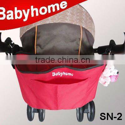 Cheap baby stroller hanging mesh bag