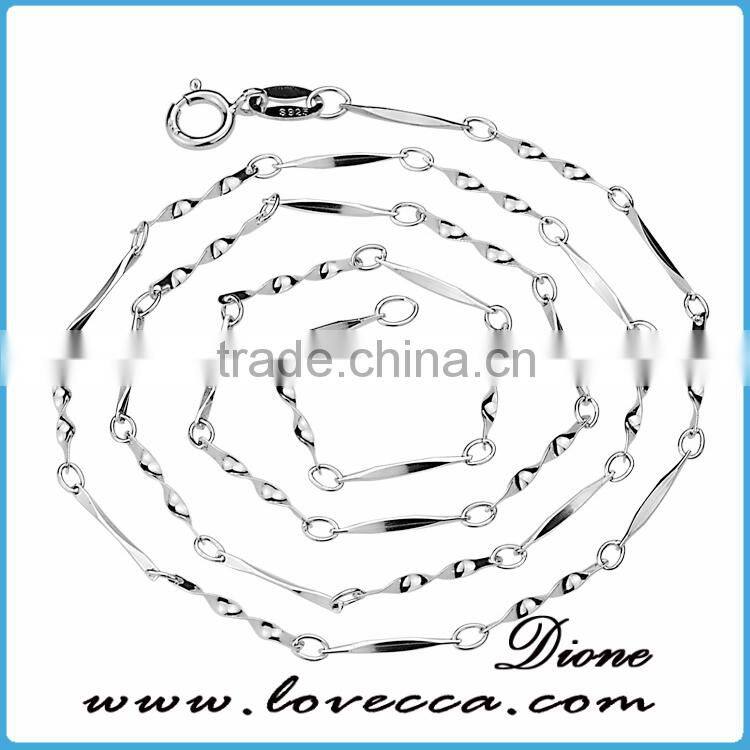 New coming Fashion women 925 sterling silver chain for necklace