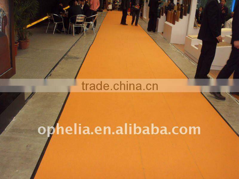 100% polyester Needle Punched Nonwoven Exhibition Carpet