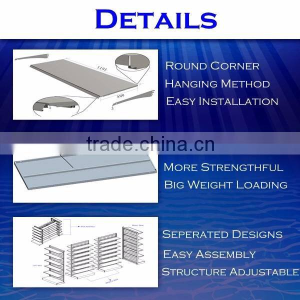 Exhibition Metallic Shelves Rack Display Rack Metal Storage Rack