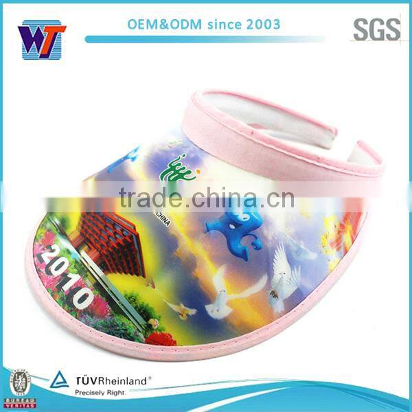 2015 Fashion PVC Sun Visor hats Character Factory cotton Sun Visor caps
