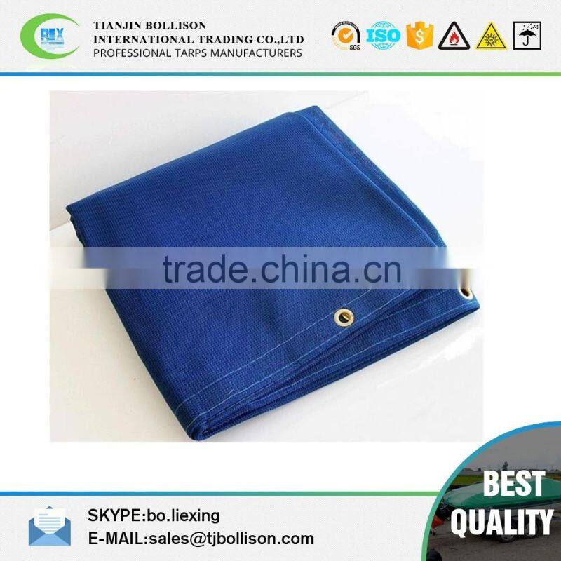 Shade Tarp, Mesh Material, 5'X7 Top Quality Vinyl Shade Tarp