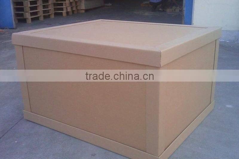 Heavy honeycomb composite panel assembled carton