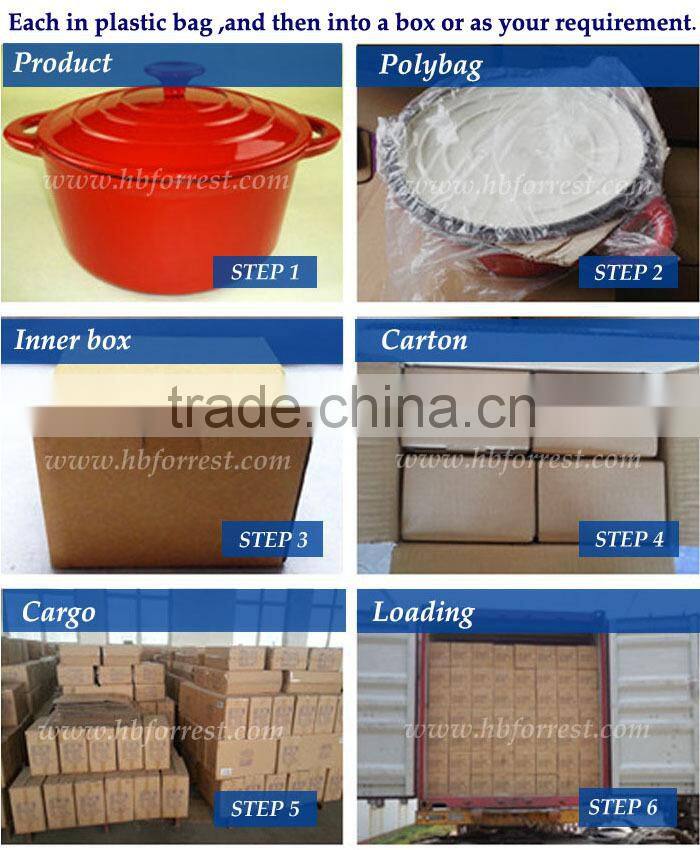 rectangular enamelled cast iron roaster pans FRS-728