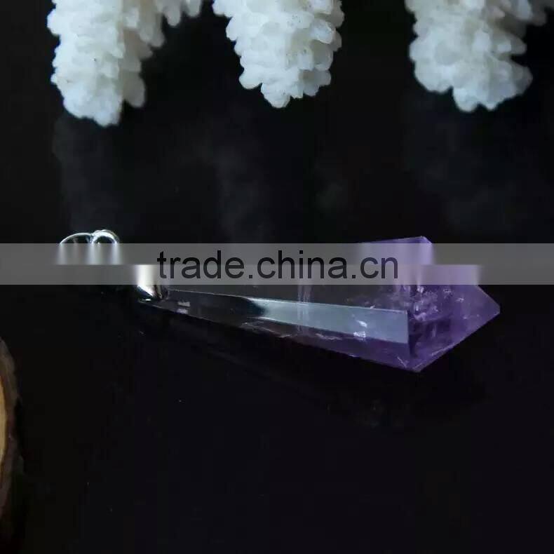 Pendulum amethyst crystal pandent ornament for sale