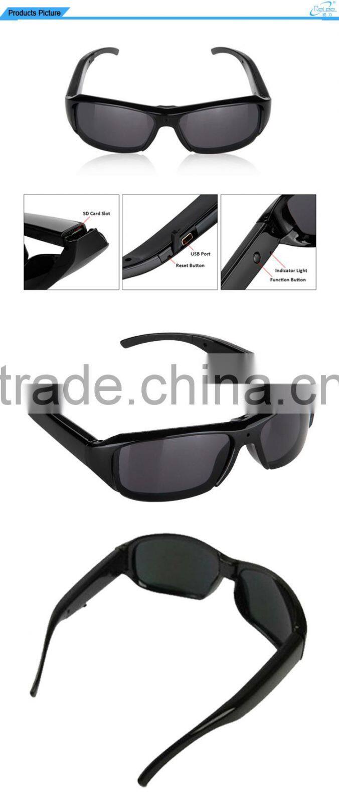 Fashion 30 fps speed Full Hd 1080p Mini Hidden Eyewear Video Sunglasses Camera