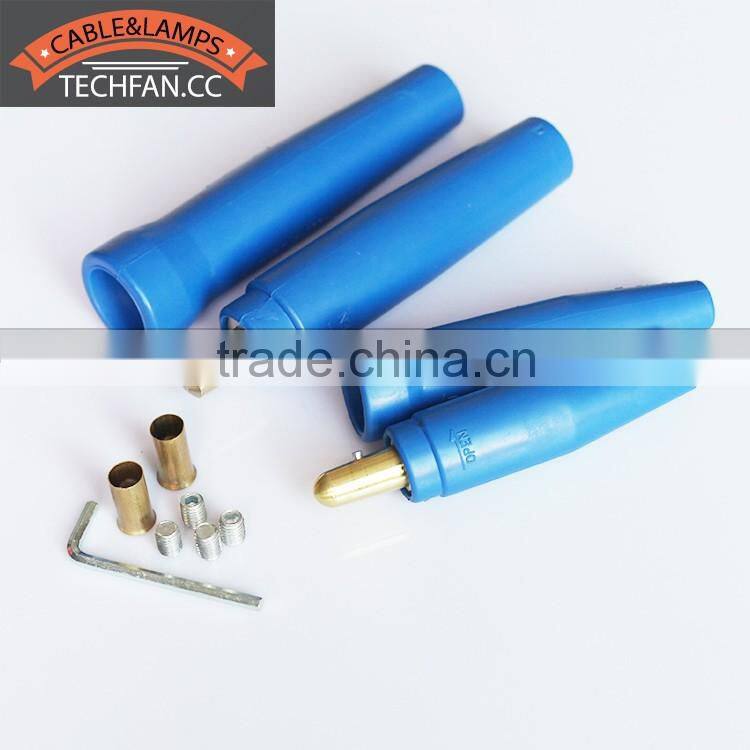 flexible natural rubber blue brass PE joint 300AMP 500AMP