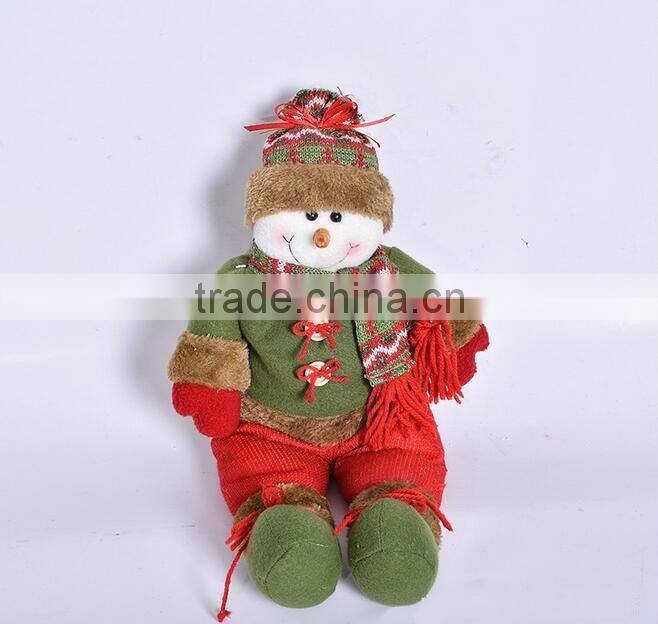 Cute Christmas Santa Claus's Cloth plush toy doll mascot