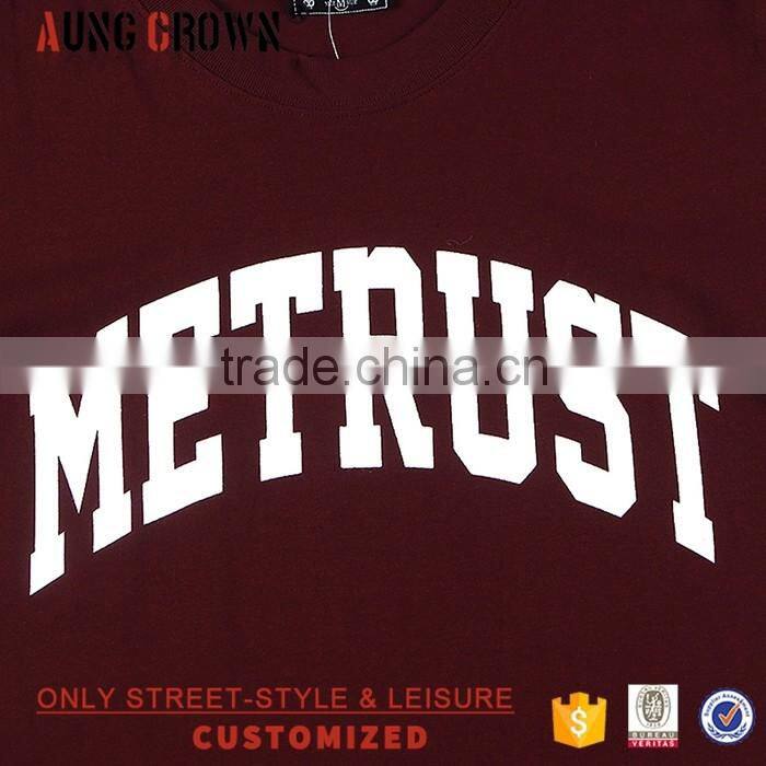 Wholesale Fashion T Shirts Casual Style High Quality With Your DIY Printing