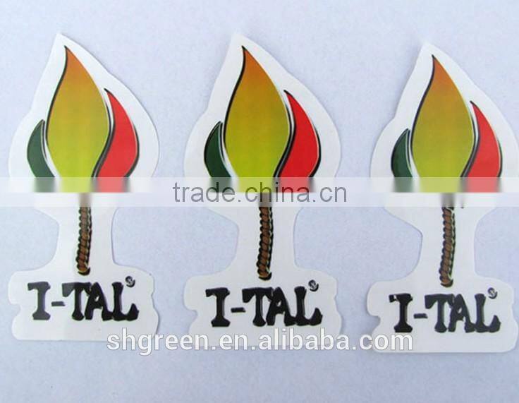 Waterproof self-adhesive paper sticker for packing